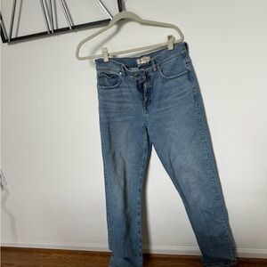 Madewell Light Blue Straight Leg Jeans
